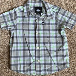 Boys Quicksilver Button Down